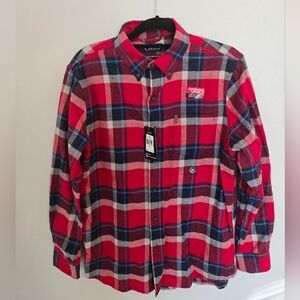 Chaps Men's Vibrant Plaid Button-Down Shirt